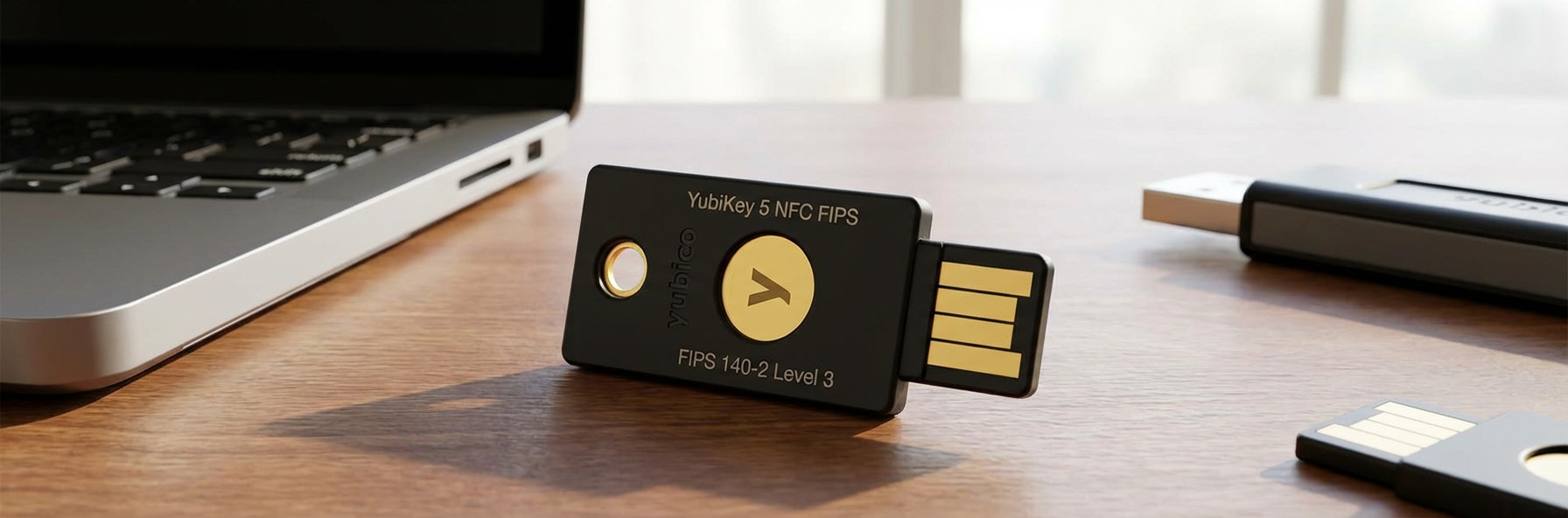 توکن سخت افزاری یا کلید امنیتی سخت افزاری YubiKey 5 NFC FIPS